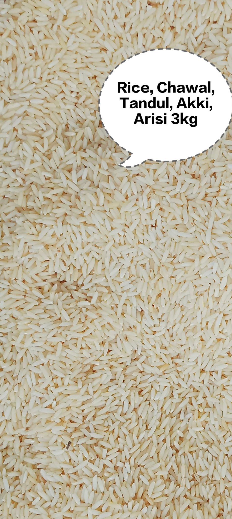 Rice, Chawal, Tandul, Akki, Arisi 3kg