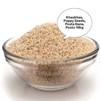 Khaskhas, Poppy Seeds, Posta Dana, Posto, Kasa Kasa 10kg