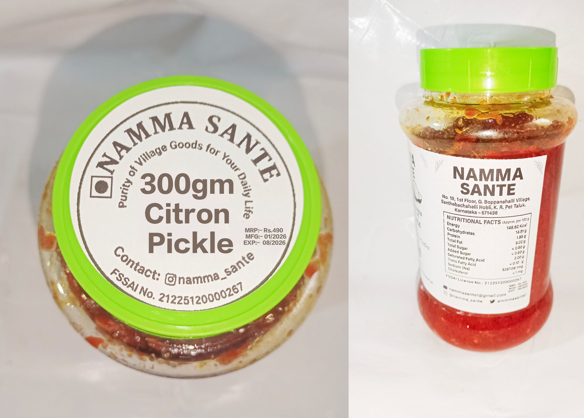 Citron Pickle, Herale Kai Pickle, Narthangai Pickle, Bitter Lemon Pickle, Narangi Achaar 300gm