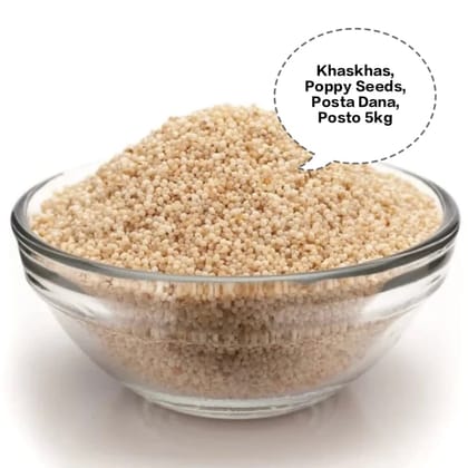 Khaskhas, Poppy Seeds, Posta Dana, Posto, Kasa Kasa 5kg