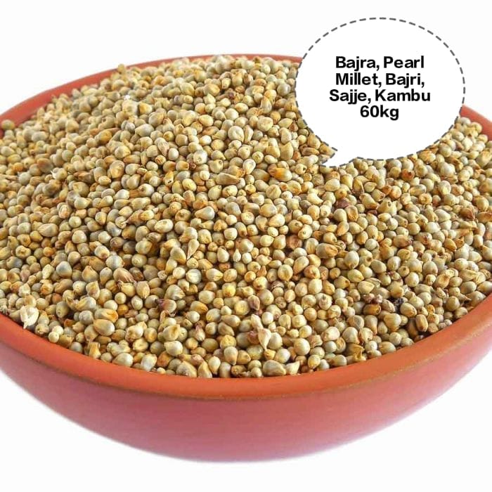Bajra, Pearl Millet, Bajri, Sajje, Kambu 60kg