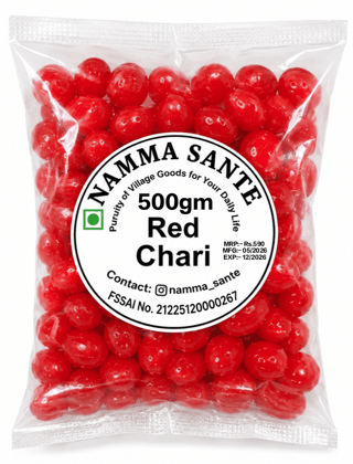 Red Chari, Preserved Karonda, Sweet Karonda, Cherry Chari, Candied Karonda 500gm