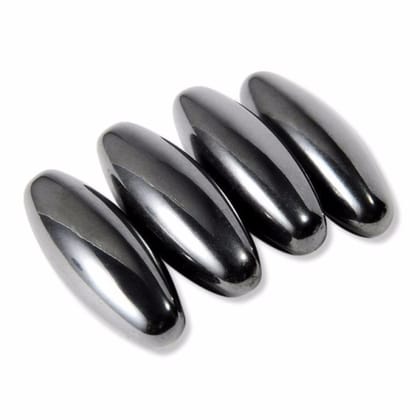 Mini Hematite Magnets, Magnetic Hematite Beads, Mini Capsule Magnets, Oval Hematite Magnets, Mini Fridge Board Magnets 10piec 