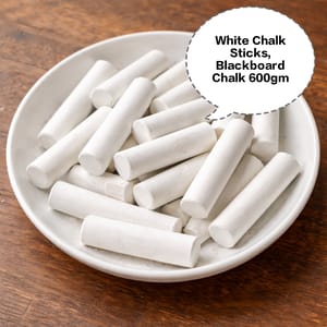 White Chalk Sticks, Blackboard Chalk, School Chalk Sticks, White Writing Chalk, Dustless Chalk Sticks 600gm White Chalk Sticks, Blackboard Chalk, School Chalk Sticks, White Writing Chalk, Dustless Chalk Sticks 600gm