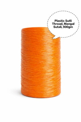 Plastic Sutli Thread, Mangal Sutali, PP Packing Twine, Polypropylene Packing Thread, Plastic Packing Sutli  900gm