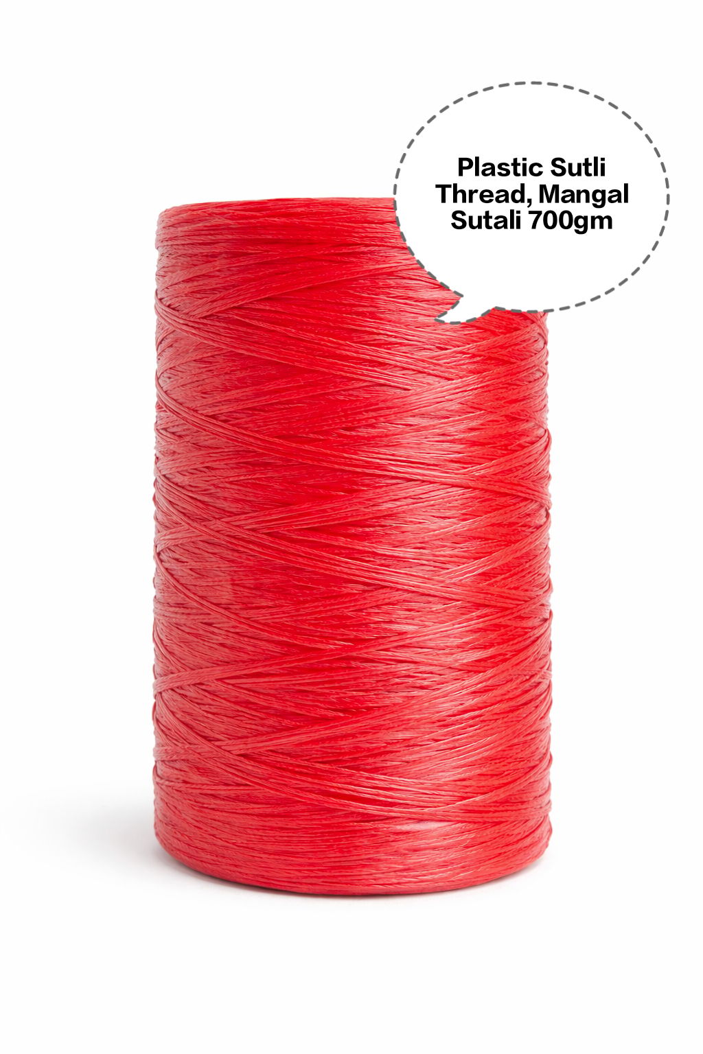 Plastic Sutli Thread, Mangal Sutali, PP Packing Twine, Polypropylene Packing Thread, Plastic Packing Sutli 700gm