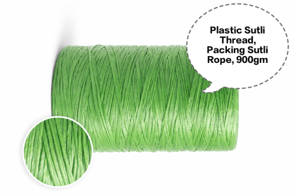 Plastic Sutli Thread, Mangal Sutali, PP Packing Twine, Polypropylene Packing Thread, Plastic Packing Sutli  900gm