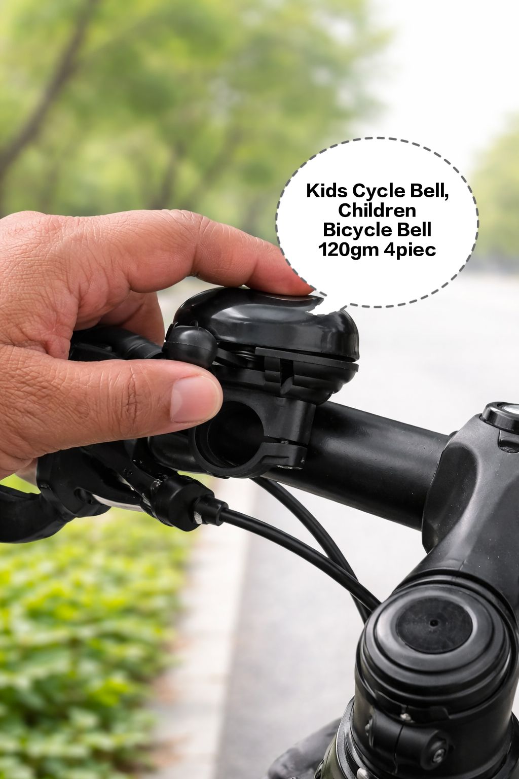 Kids Cycle Bell, Bicycle Bell, Bike Bell, Cycle Horn Bell, Handlebar Bell 120gm 4pieces