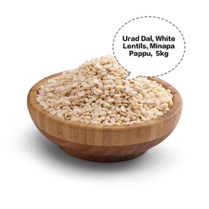 Urad Dal, White Lentils, Minapa Pappu, Ulutham Paruppu, Black Gram Dal 5kg