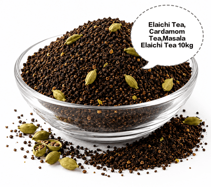 Elaichi Tea, Cardamom Tea, Masala Elaichi Tea, Premium Elaichi Tea, Aromatic Cardamom Tea 10kg