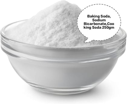 Baking Soda, Sodium Bicarbonate, Cooking Soda, Meetha Soda, Food Grade Baking Soda 250gm