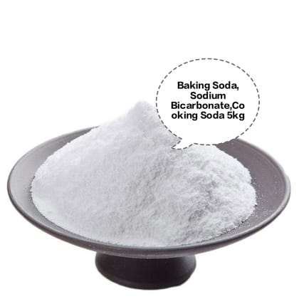 Baking Soda, Sodium Bicarbonate, Cooking Soda, Meetha Soda, Food Grade Baking Soda 5kg
