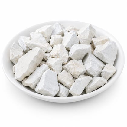 Safed Chuna Patthar, Edible Lime Stone, Paan Chuna Stone, Natural Lime Stone, White Lime Stone 1kg