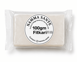 Fitkari, Alum Stone, Potash Alum, Phitkari, Crystal Alum 100gm