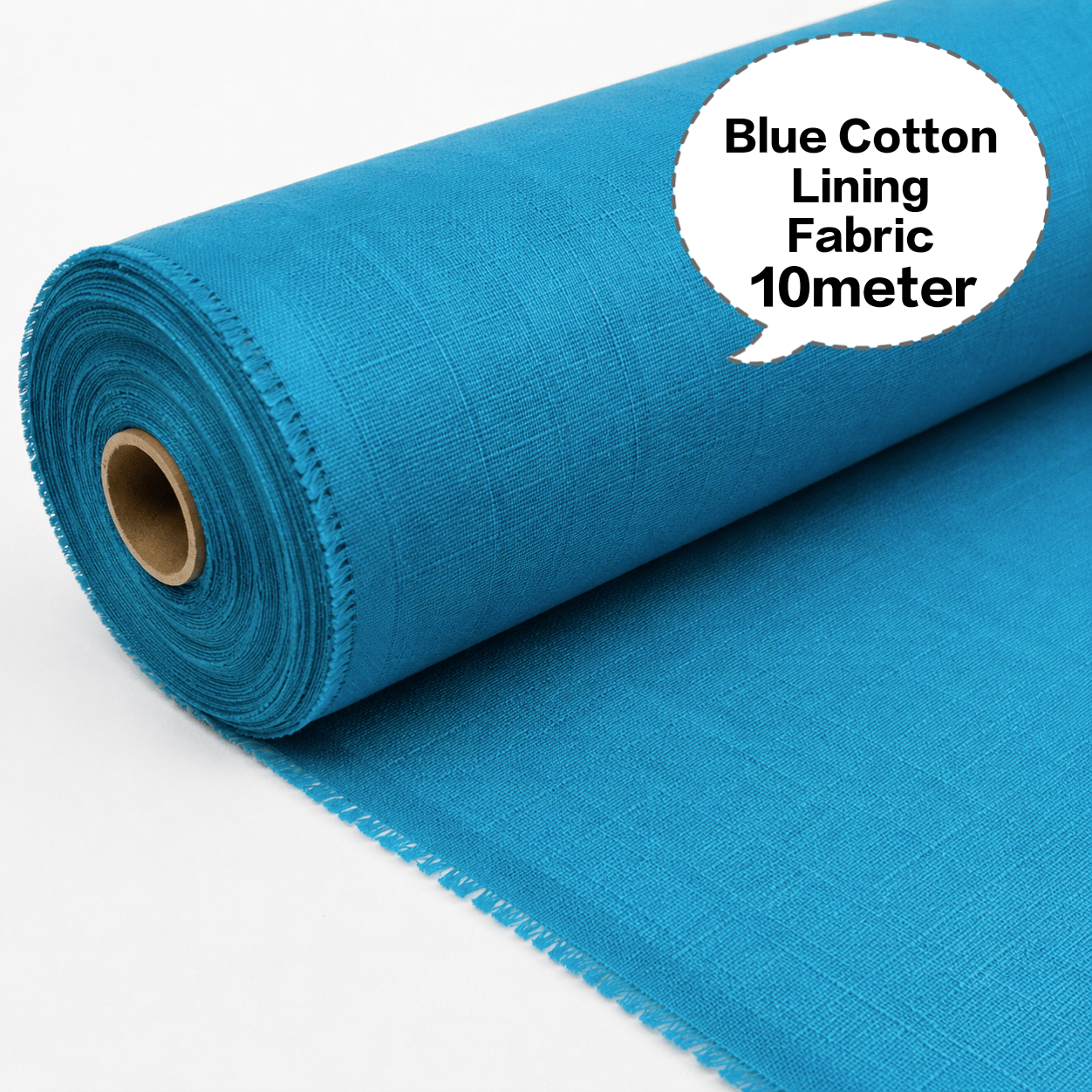Blue Cotton Lining Fabric, Neeli Cotton Lining Kapda, Neela Cotton Astar Kapda, Neeli Lining Batte, Blue Cotton Inner Fabric 10meter 