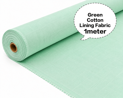 Green Cotton Lining Fabric, Hara Cotton Lining Kapda, Hara Astar Kapda, Green Cotton Inner Fabric, Green Cotton Lining Cloth 10meter 