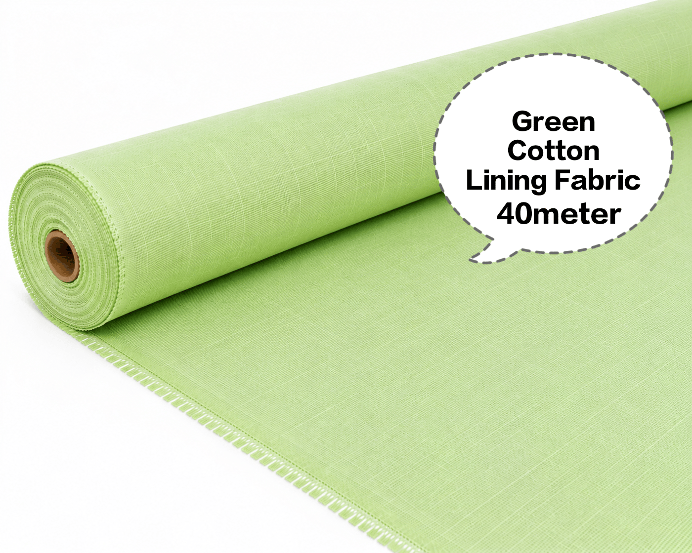 Green Cotton Lining Fabric, Hara Cotton Lining Kapda, Hara Astar Kapda, Green Cotton Inner Fabric, Green Cotton Lining Cloth 40meter 