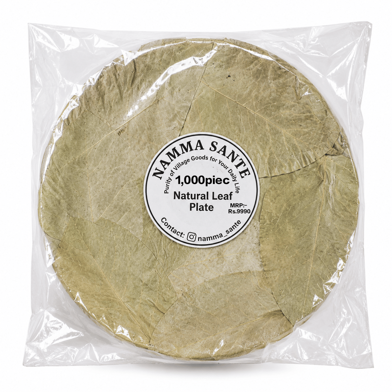 Natural Leaf Plate, Pattal Plate, Dona Pattal, Traditional Leaf Plate, Disposable Leaf Plate 1,000piec