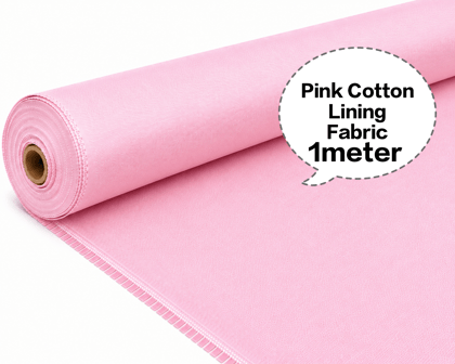  Pink Cotton Lining Fabric (Bada Panna), Pink Cotton Lining Fibre (Bada Panna), Pink Lining Cloth (Bada Panna), Soft Pink Cotton Lining (Bada Panna), Pink Garment Lining Fabric (Bada Panna)