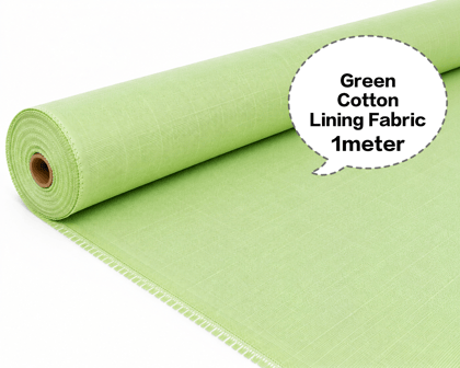 Green Cotton Lining Fabric (Bada Panna), Green Cotton Lining Fibre (Bada Panna), Green Lining Cloth (Bada Panna), Soft Green Cotton Lining (Bada Panna), Green Garment Lining Fabric (Bada Panna)