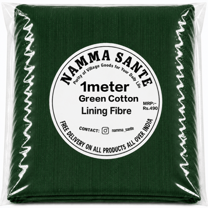 Green Cotton Lining Fabric (Bada Panna), Green Cotton Lining Fibre (Bada Panna), Green Lining Cloth (Bada Panna), Soft Green Cotton Lining (Bada Panna), Green Garment Lining Fabric (Bada Panna)