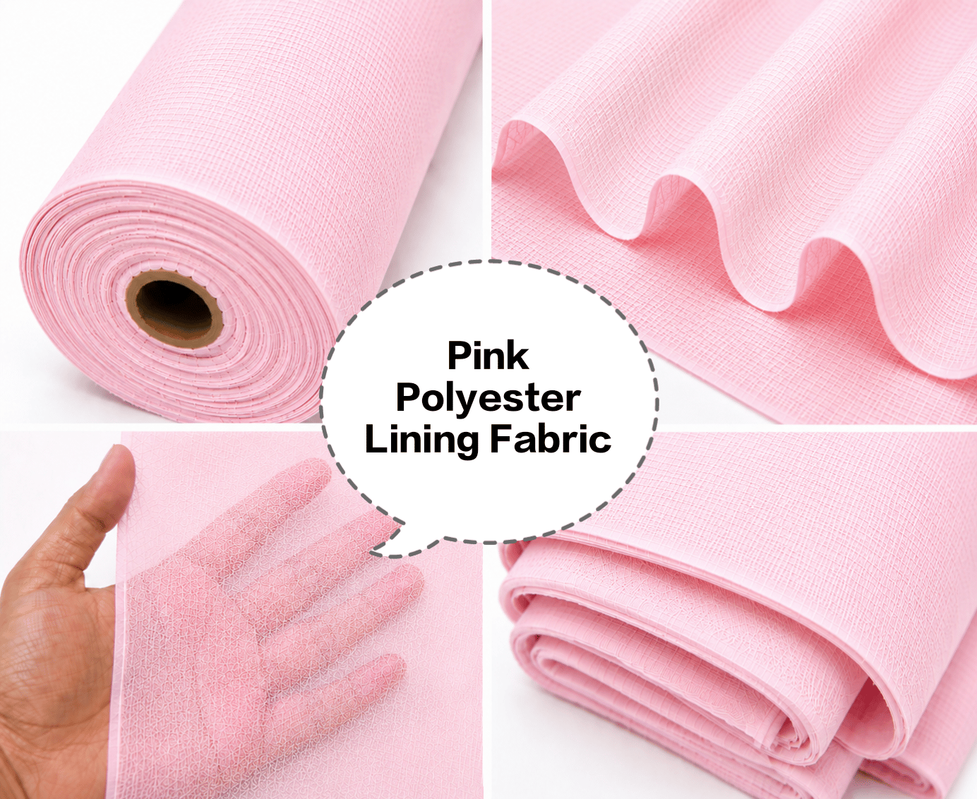 Pink Polyester Lining Fibre (Bada Panna), Pink Polyester Lining Cloth (Bada Panna), Pink Polyester Lining Fabric (Bada Panna), Pink Polyester Inner Lining (Bada Panna), Pink Polyester Lining Material (Bada Panna)