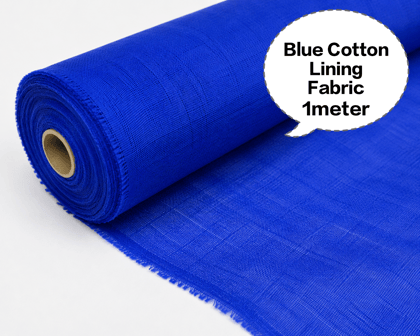 Blue Cotton Lining Fabric (Bada Panna), Blue Cotton Lining Fibre (Bada Panna), Blue Lining Cloth (Bada Panna), Soft Blue Cotton Lining (Bada Panna), Blue Garment Lining Fabric (Bada Panna)