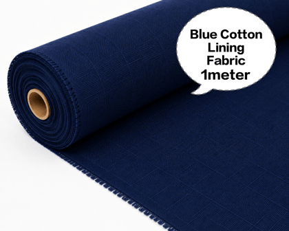 Blue Cotton Lining Fabric (Bada Panna), Blue Cotton Lining Fibre (Bada Panna), Blue Lining Cloth (Bada Panna), Soft Blue Cotton Lining (Bada Panna), Blue Garment Lining Fabric (Bada Panna)