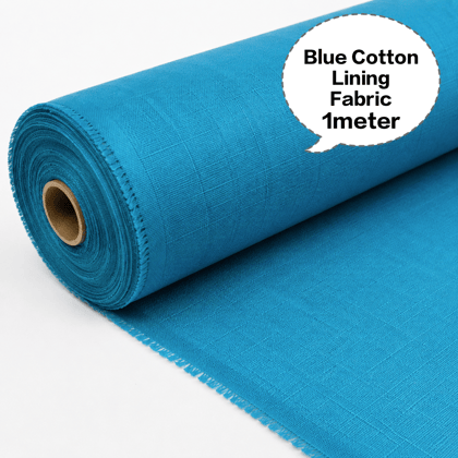 Blue Cotton Lining Fabric (Bada Panna), Blue Cotton Lining Fibre (Bada Panna), Blue Lining Cloth (Bada Panna), Soft Blue Cotton Lining (Bada Panna), Blue Garment Lining Fabric (Bada Panna)