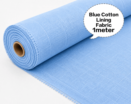 Blue Cotton Lining Fabric (Bada Panna), Blue Cotton Lining Fibre (Bada Panna), Blue Lining Cloth (Bada Panna), Soft Blue Cotton Lining (Bada Panna), Blue Garment Lining Fabric (Bada Panna)