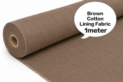 Brown Cotton Lining Fabric (Bada Panna), Brown Cotton Lining Fibre (Bada Panna), Brown Lining Cloth (Bada Panna), Soft Brown Cotton Lining (Bada Panna), Brown Garment Lining Fabric (Bada Panna)