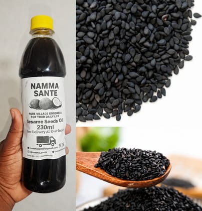 Sesame Seeds Oil, Til Oil, Gingelly Oil, Nallennai, Ellu Ennai 230ml