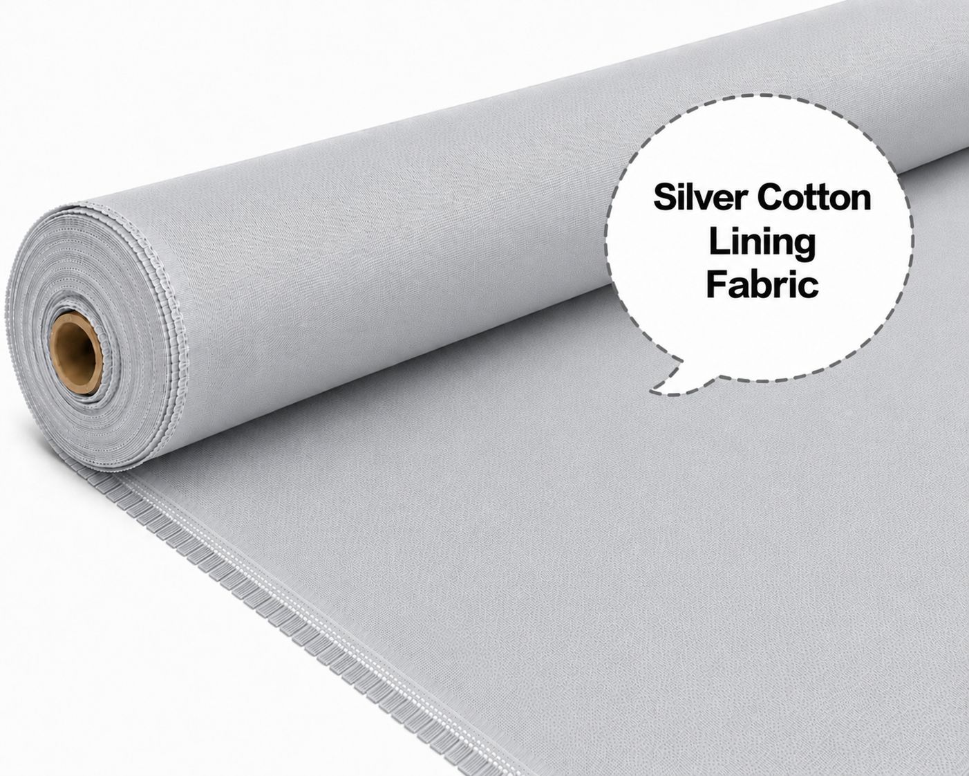 Silver Cotton Lining Fibre (Bada Panna), Silver Cotton Lining Fabric (Bada Panna), Silver Lining Cloth (Bada Panna), Soft Silver Cotton Lining (Bada Panna), Silver Garment Lining Fabric (Bada Panna)
