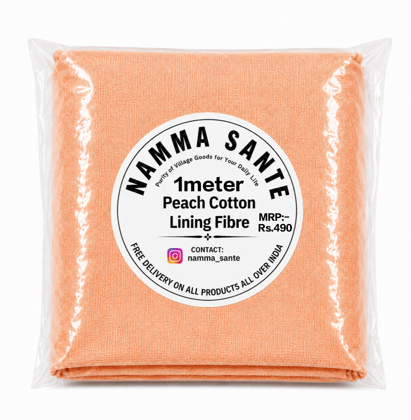 Cotton Lining Fibre (Chhota Panna), Peach Lining Fabric (Chhota Panna), Cotton Lining Cloth (Chhota Panna), Soft Cotton Lining (Chhota Panna), Garment Lining Fabric (Chhota Panna)
