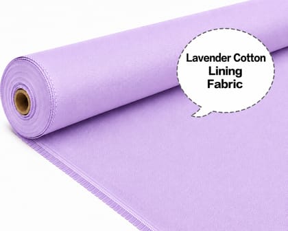 Lavender Cotton Lining Fibre – Bada Panna, Lavender Cotton Lining Fabric, Lavender Cotton Lining Cloth, Cotton Inner Lining Fabric, Cotton Lining Material