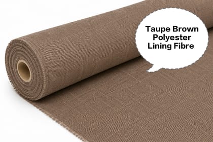 Taupe Brown Polyester Lining Fibre (Chhota Panna), Taupe Brown Lining Cloth, Taupe Brown Polyester Lining Fabric, Taupe Brown Polyester Inner Lining, Taupe Brown Lining Material Taupe Brown Polyester Lining Fibre (Chhota Panna), Taupe Brown Lining Cloth, Taupe Brown Polyester Lining Fabric, Taupe Brown Polyester Inner Lining, Taupe Brown Lining Material