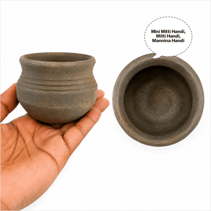 Mini Mitti Handi, Mitti Handi, Mannina Handi, Matichi Handi, Mannu Handi
