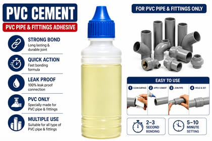 PVC Cement / PVC Pipe Adhesive / PVC Glue / PVC Pipe Jointing Cement / PVC Pipe & Fittings Adhesive