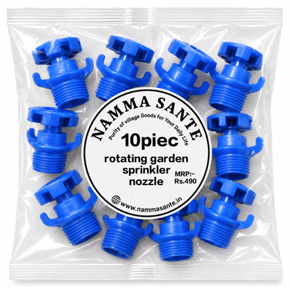 Rotating Garden Sprinkler Nozzle | Garden Sprinkler | Lawn Sprinkler Nozzle | Irrigation Sprinkler | Water Sprinkler Nozzle