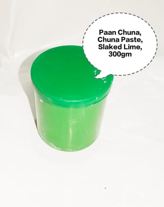 Paan Chuna, Slaked Lime Paste, Edible Lime for Paan, Calcium Hydroxide Paste, Kattha Chuna Mix 150gm