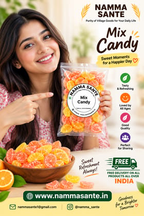 Mix Candy, Fruit Mix Candy, Assorted Candy, Fruit Flavoured Candy, Jelly Fruit Candy 