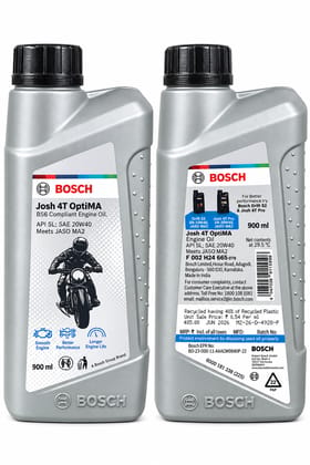 Bosch Josh 4T OptiMA, Bosch OptiMA 4T API SL 20W-40 BS6 900ml