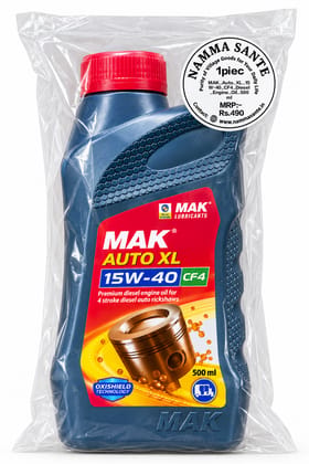 MAK Auto XL 15W-40 CF4 Diesel Engine Oil 500ml