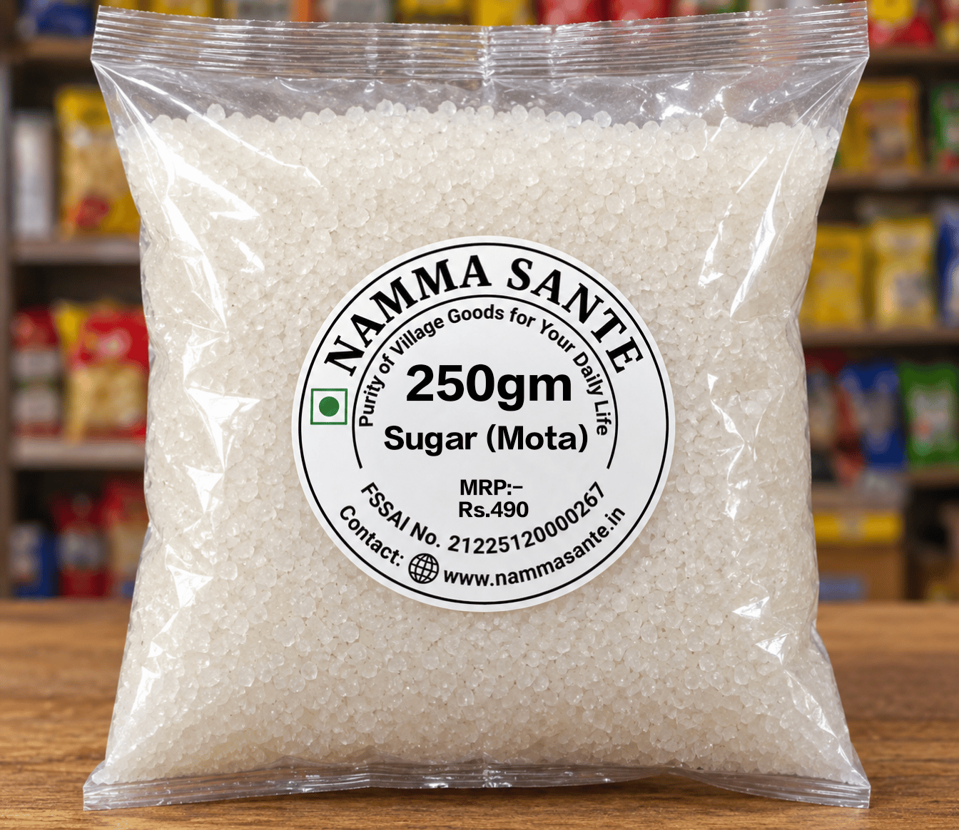 Sugar (Mota), Mota Shakkar, Mota Sakhar, Mota Khand, Mota Sakkare