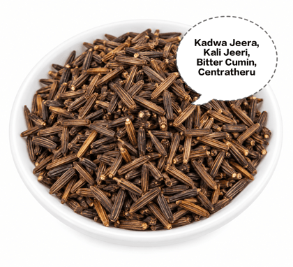 Kadwa Jeera, Kali Jeeri, Bitter Cumin, Centratherum anthelminticum