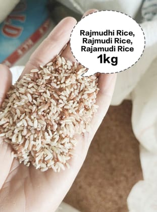 Rajmudhi Rice, Rajmudi Rice, Rajamudi Rice, Traditional Red Rice, Heritage Rice 1kg