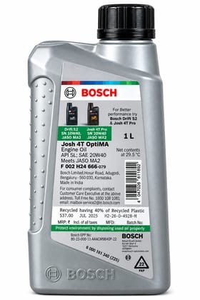 Bosch Josh 4T OptiMA Engine Oil 1Ltr