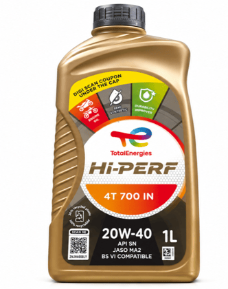 TotalEnergies Hi-Perf 4T 700 IN 20W-40 1Ltr 