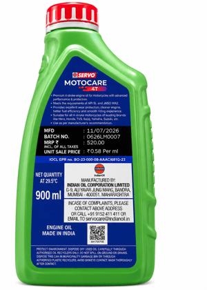 Servo Motocare 4T 20W-40 900ml