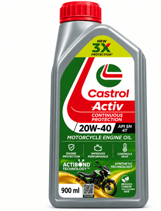 Castrol Activ 4T 20W-40 900ml